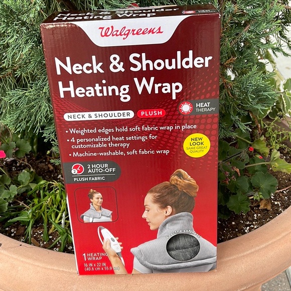 - Walgreens Neck & Shoulder Heating Wrap Brand New in Box - Picture 2 of 12